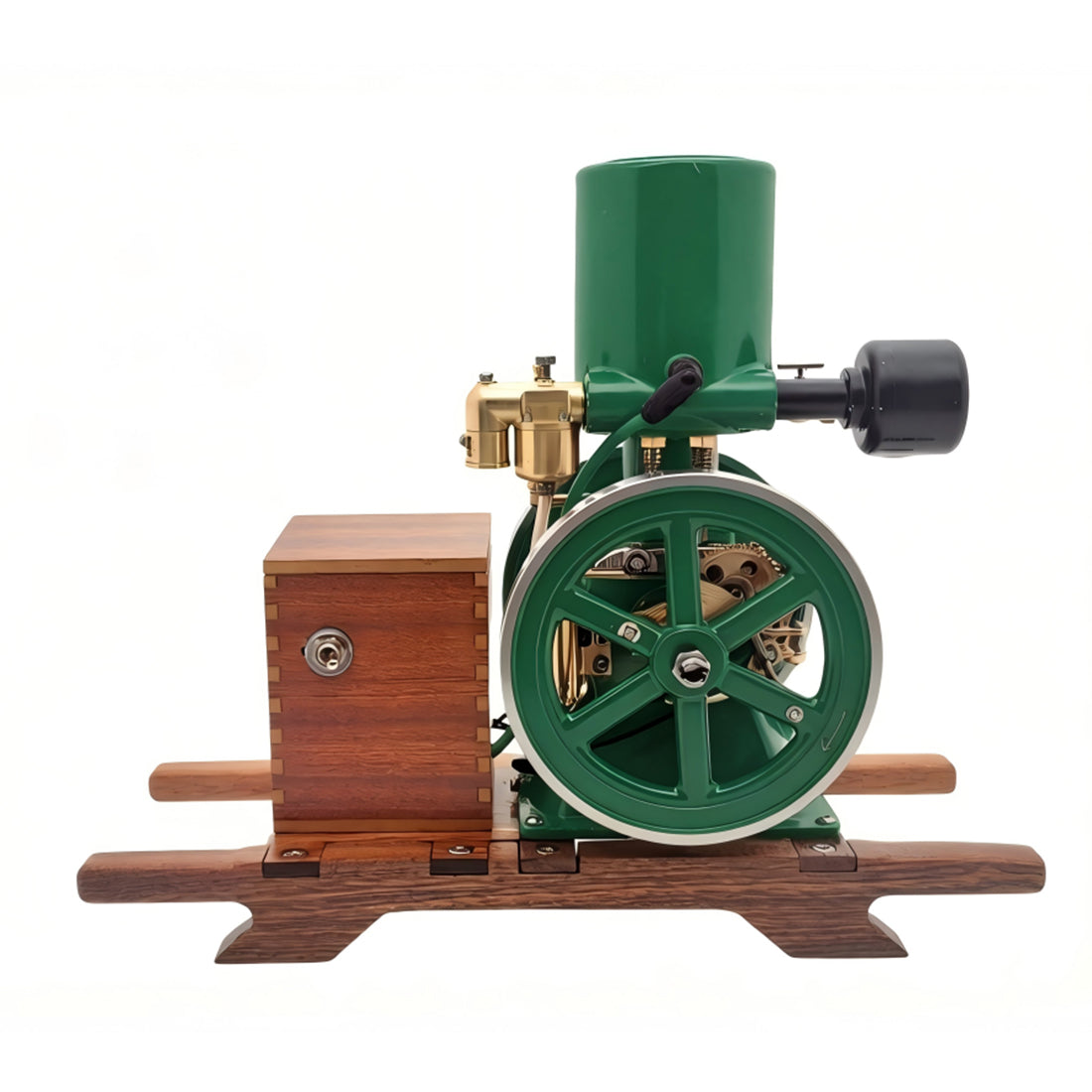 RETROL & OKMO N01 1/5 Scale Hit and Miss Vertical Gas Stationary Engine Model RTR - stirlingkit