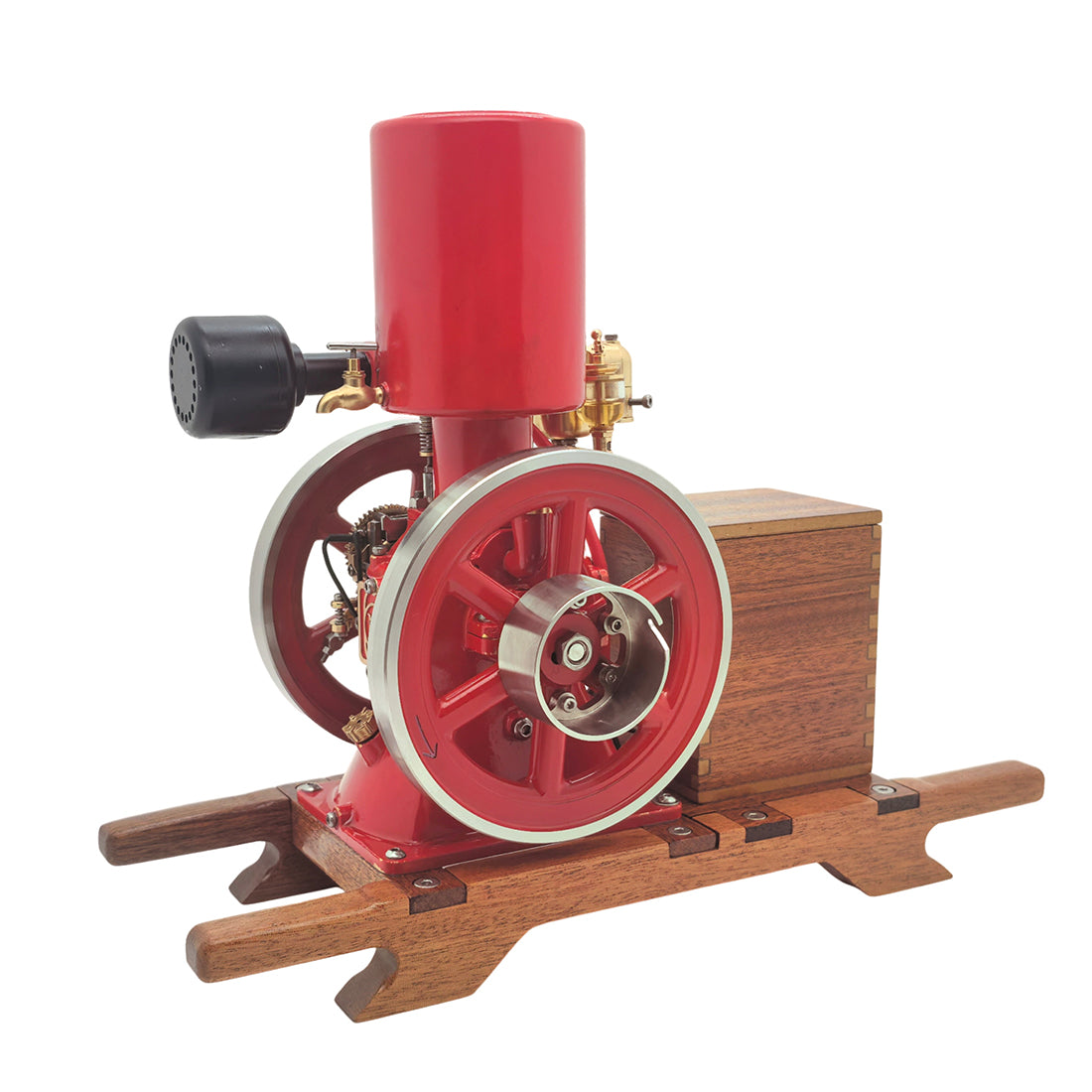 RETROL & OKMO N01 1/5 Scale Hit and Miss Vertical Gas Stationary Engine Model RTR - stirlingkit