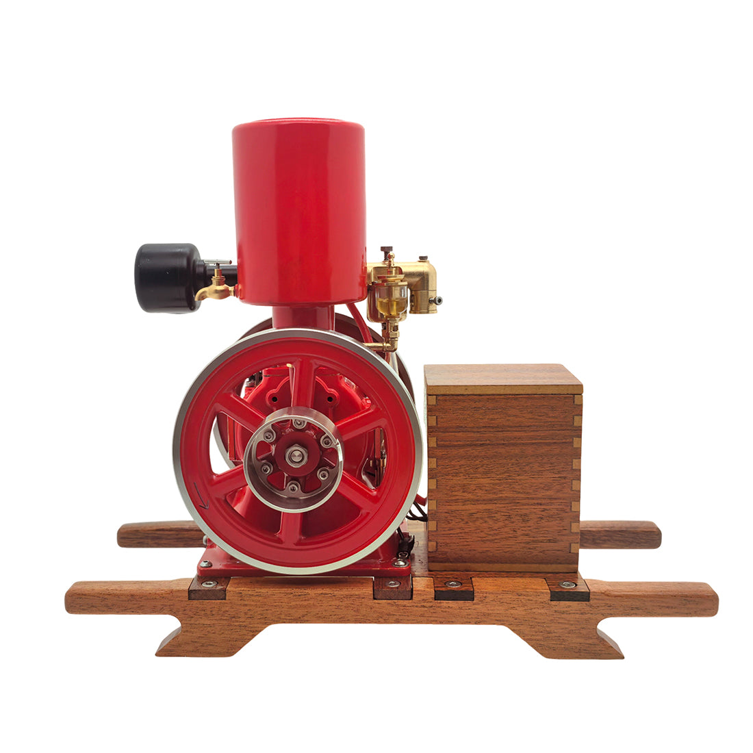 RETROL & OKMO N01 1/5 Scale Hit and Miss Vertical Gas Stationary Engine Model RTR - stirlingkit