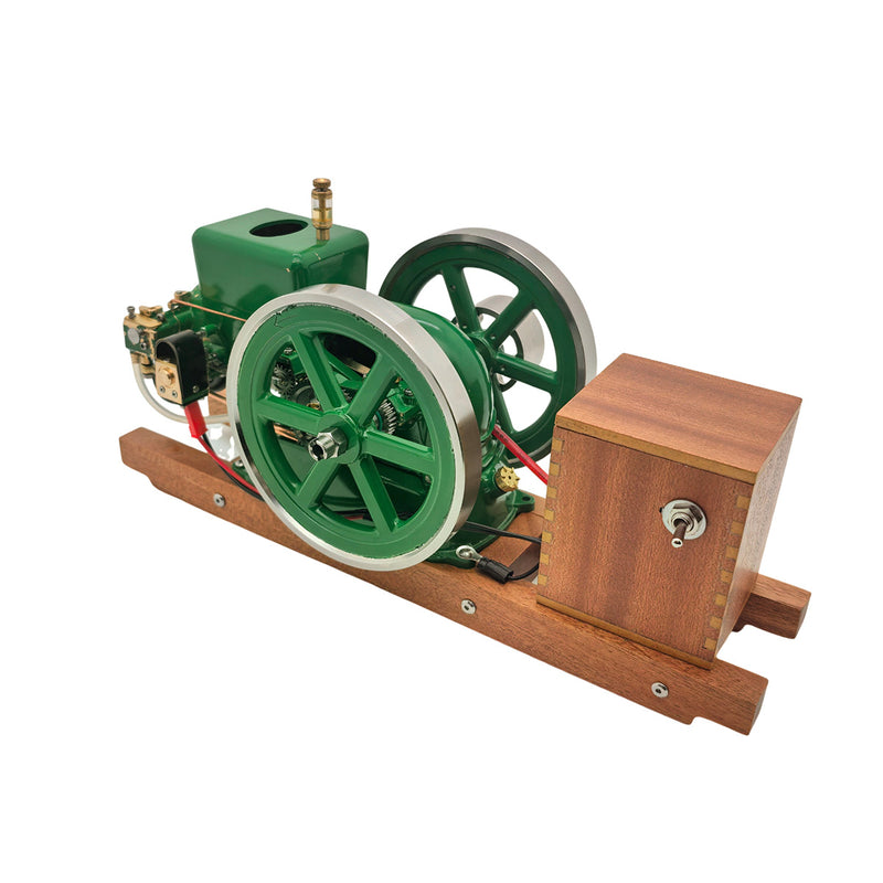 RETROL & OKMO Z01 Morse Z 3.6cc Throttle Governed Special Electric Engine Miniature Gas Hit n Miss Engine Model - stirlingkit