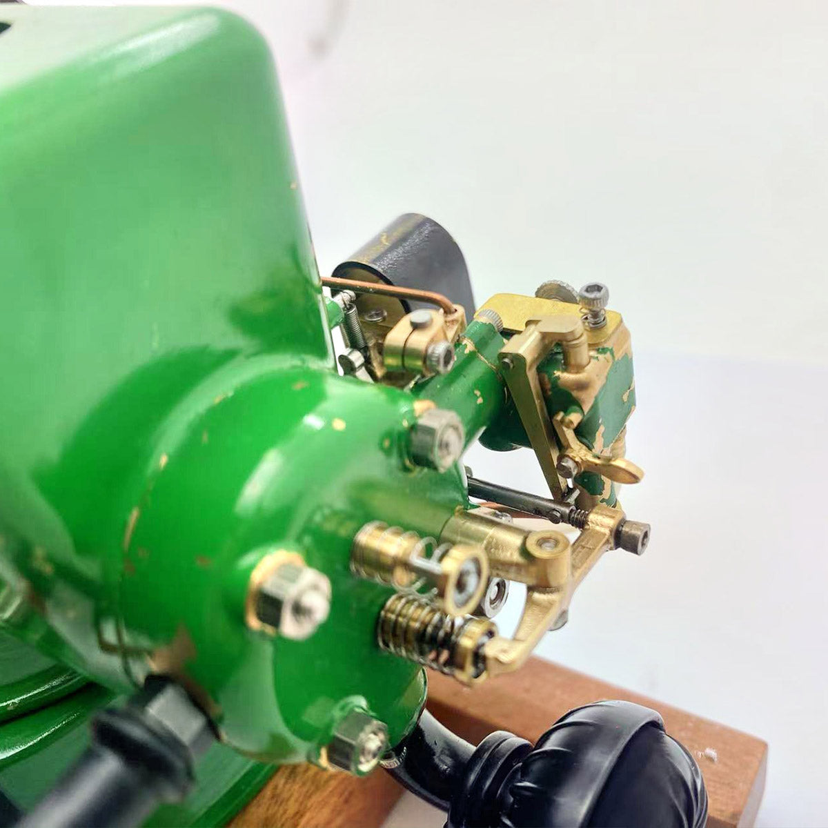 RETROL & OKMO Z01 Morse Z 3.6cc Throttle Governed Special Electric Engine Miniature Gas Hit n Miss Engine Model - stirlingkit
