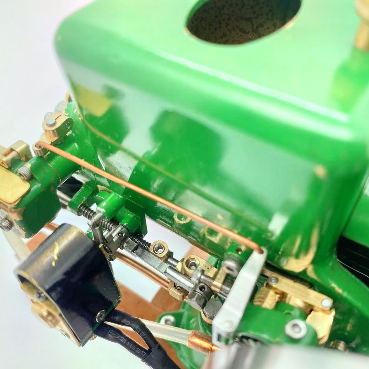 RETROL & OKMO Z01 Morse Z 3.6cc Throttle Governed Special Electric Engine Miniature Gas Hit n Miss Engine Model - stirlingkit