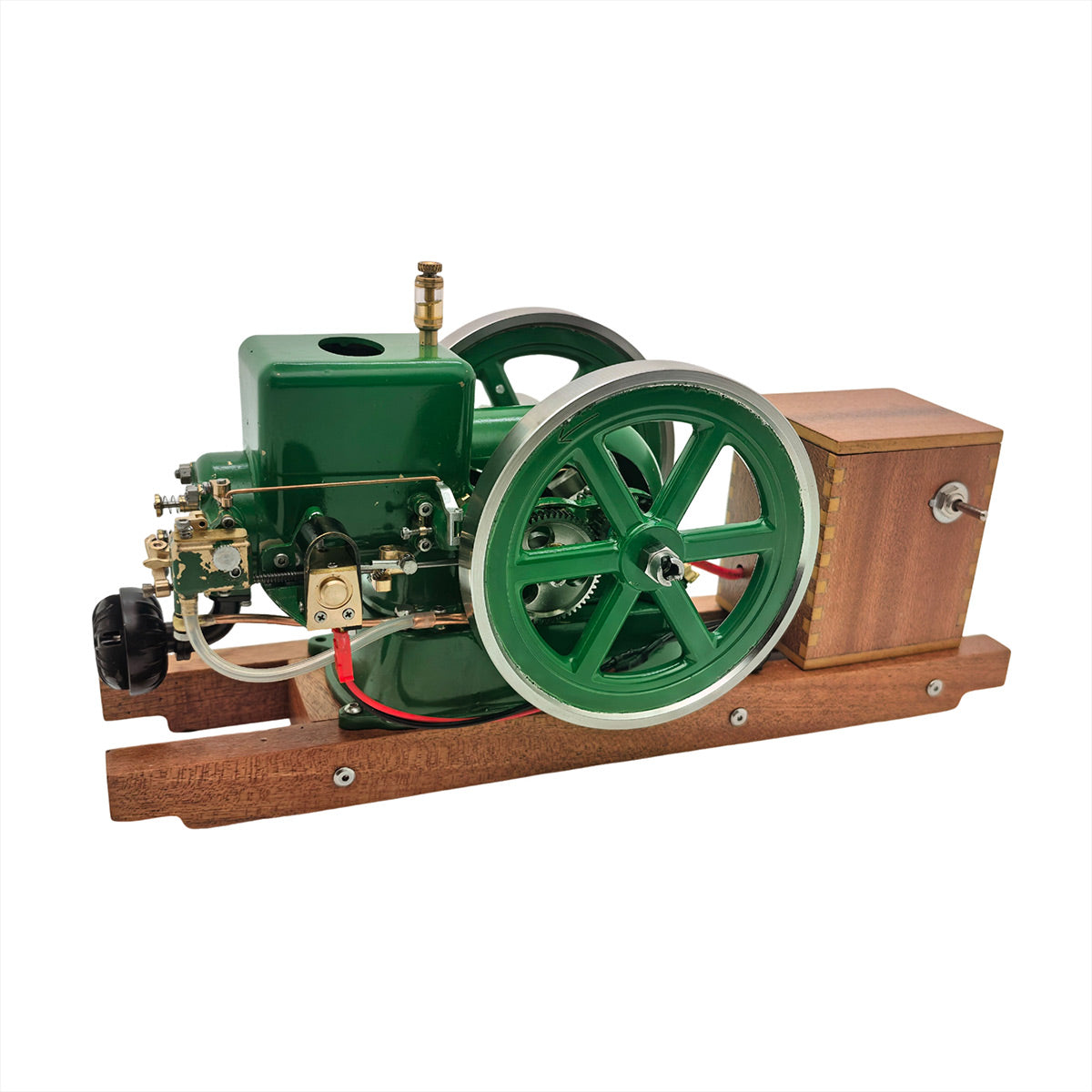 RETROL & OKMO Z01 Morse Z 3.6cc Throttle Governed Special Electric Engine Miniature Gas Hit n Miss Engine Model - stirlingkit