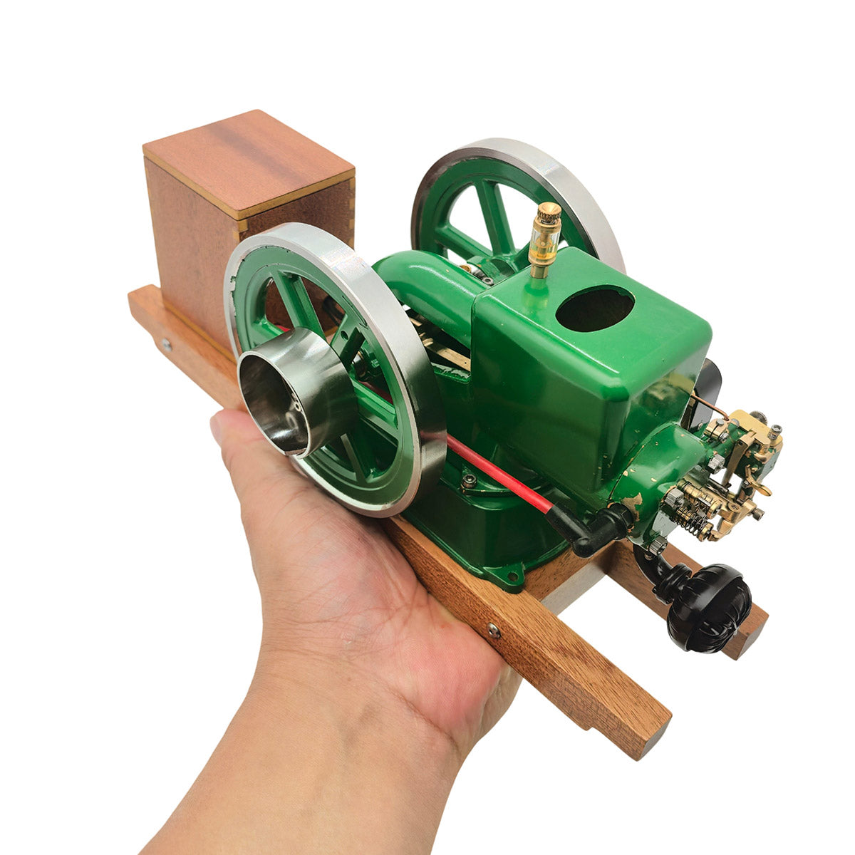 RETROL & OKMO Z01 Morse Z 3.6cc Throttle Governed Special Electric Engine Miniature Gas Hit n Miss Engine Model - stirlingkit