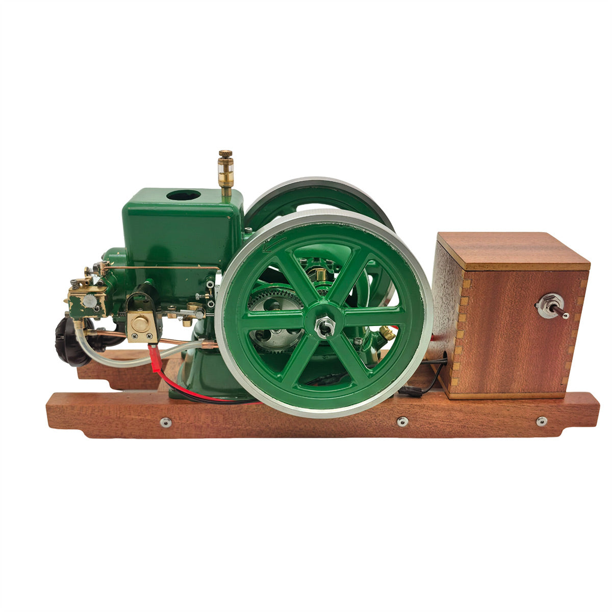 RETROL & OKMO Z01 Morse Z 3.6cc Throttle Governed Special Electric Engine Miniature Gas Hit n Miss Engine Model - stirlingkit