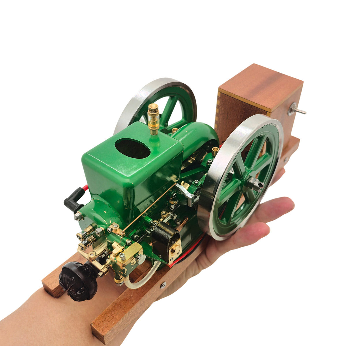 RETROL & OKMO Z01 Morse Z 3.6cc Throttle Governed Special Electric Engine Miniature Gas Hit n Miss Engine Model - stirlingkit