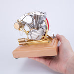 RETROL R32 4.2CC OHV V-Twin V2 Four-stroke Gasoline Engine Miniature Motorcycle Engine ICE Engine Model - stirlingkit