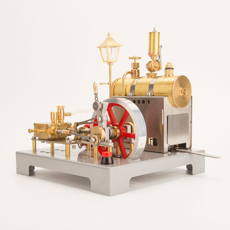 RETROL SE-02 DIY Horizontal Mill Steam Engine Boiler Model Kits with ...