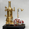 RETROL SE-03 Stationary Steam Mill Engine and Boiler DIY Model Kits with Generator Lamp Stand