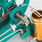 RETROL Vintage Horizontal Mill Engine Stationary Engine Model 4 Stroke Gasoline ICE - stirlingkit