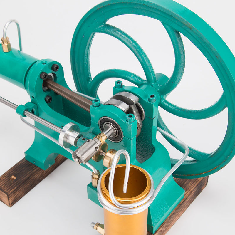 RETROL Vintage Horizontal Mill Engine Stationary Engine Model 4 Stroke Gasoline ICE - stirlingkit