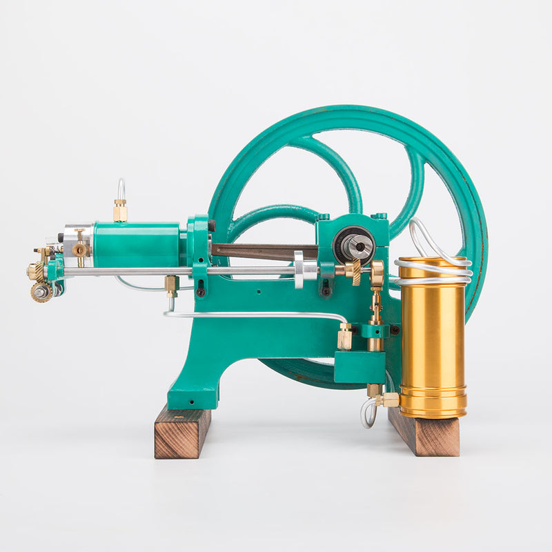 RETROL Vintage Horizontal Mill Engine Stationary Engine Model 4 Stroke Gasoline ICE - stirlingkit