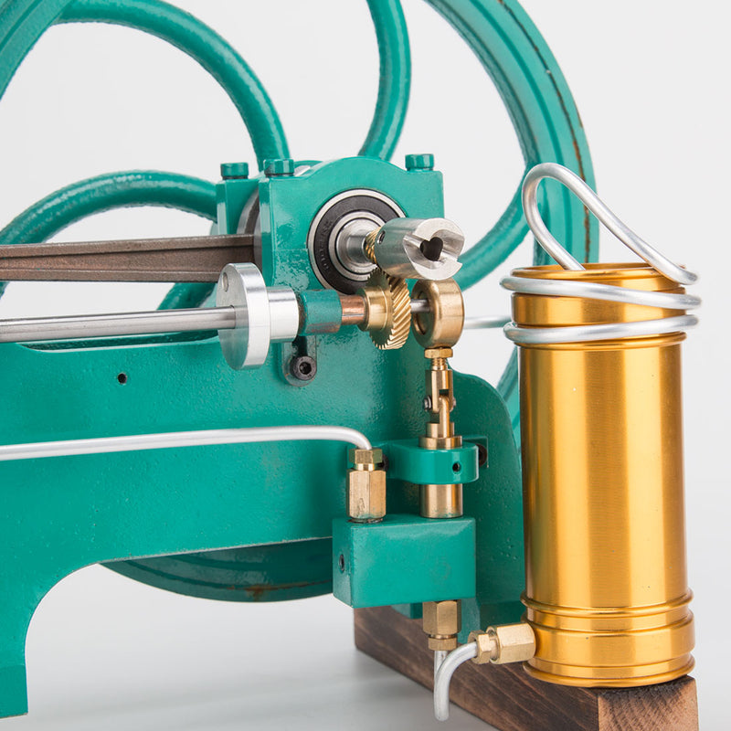 RETROL Vintage Horizontal Mill Engine Stationary Engine Model 4 Stroke Gasoline ICE - stirlingkit