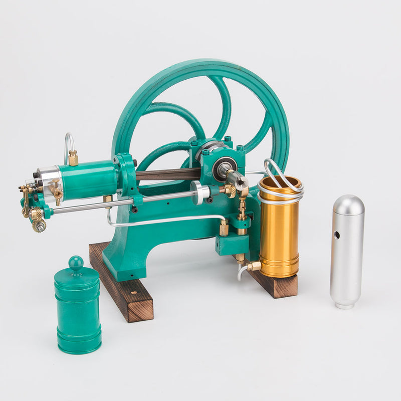 RETROL Vintage Horizontal Mill Engine Stationary Engine Model 4 Stroke Gasoline ICE - stirlingkit