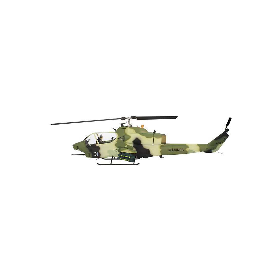 ROBAN AH-1 Cobra Super Large Scale GPS Helicopter 700 Size with H1 PRO Flight Controller 2.4G 6CH Camouflage Army Style - stirlingkit