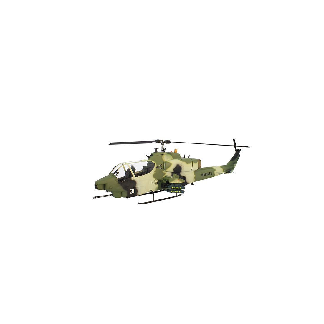 ROBAN AH-1 Cobra Super Large Scale GPS Helicopter 700 Size with H1 PRO Flight Controller 2.4G 6CH Camouflage Army Style - stirlingkit