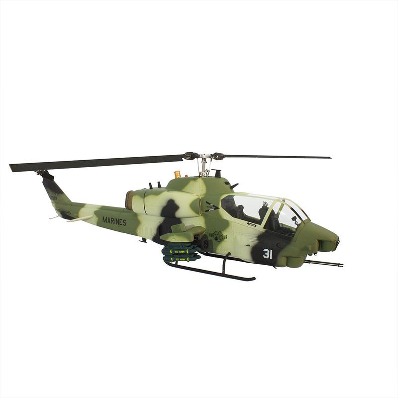 ROBAN AH-1 Cobra Super Large Scale GPS Helicopter 700 Size with H1 PRO Flight Controller 2.4G 6CH Camouflage Army Style - stirlingkit