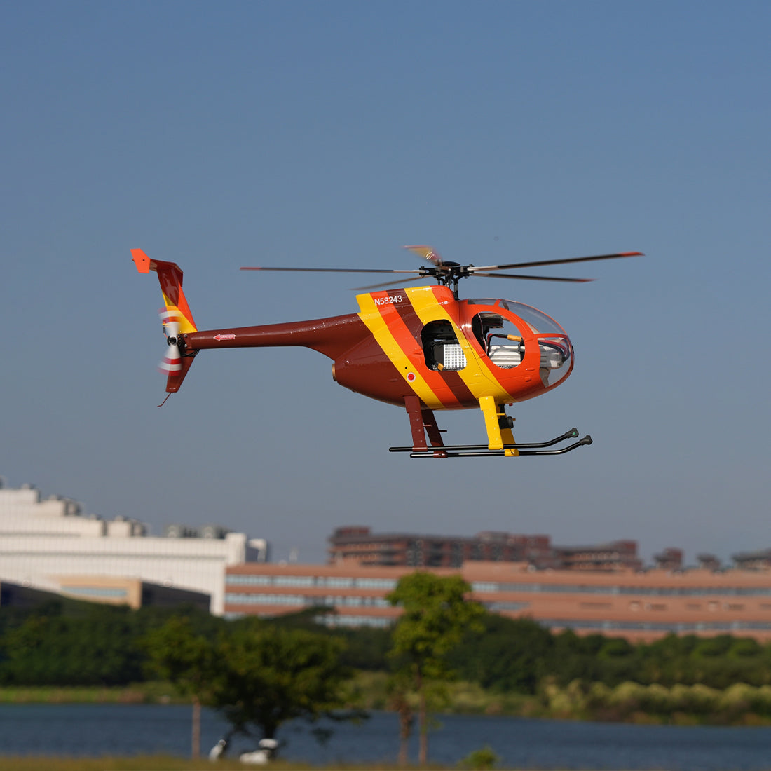 ROBAN MD500 Little Bird 470 Class Large RC Scale Helicopter GPS RC Helicopter - stirlingkit