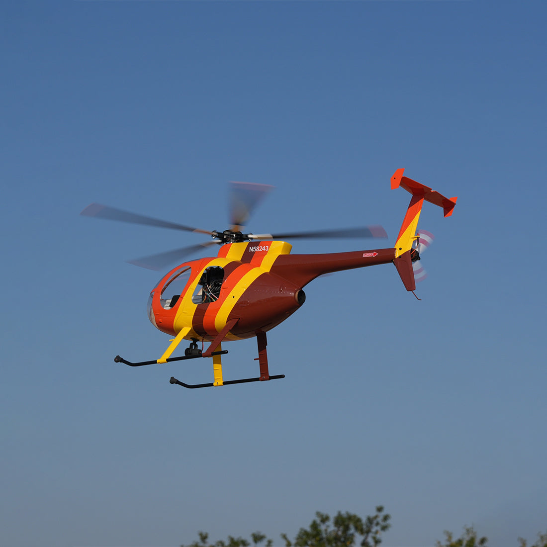 ROBAN MD500 Little Bird 470 Class Large RC Scale Helicopter GPS RC Helicopter - stirlingkit