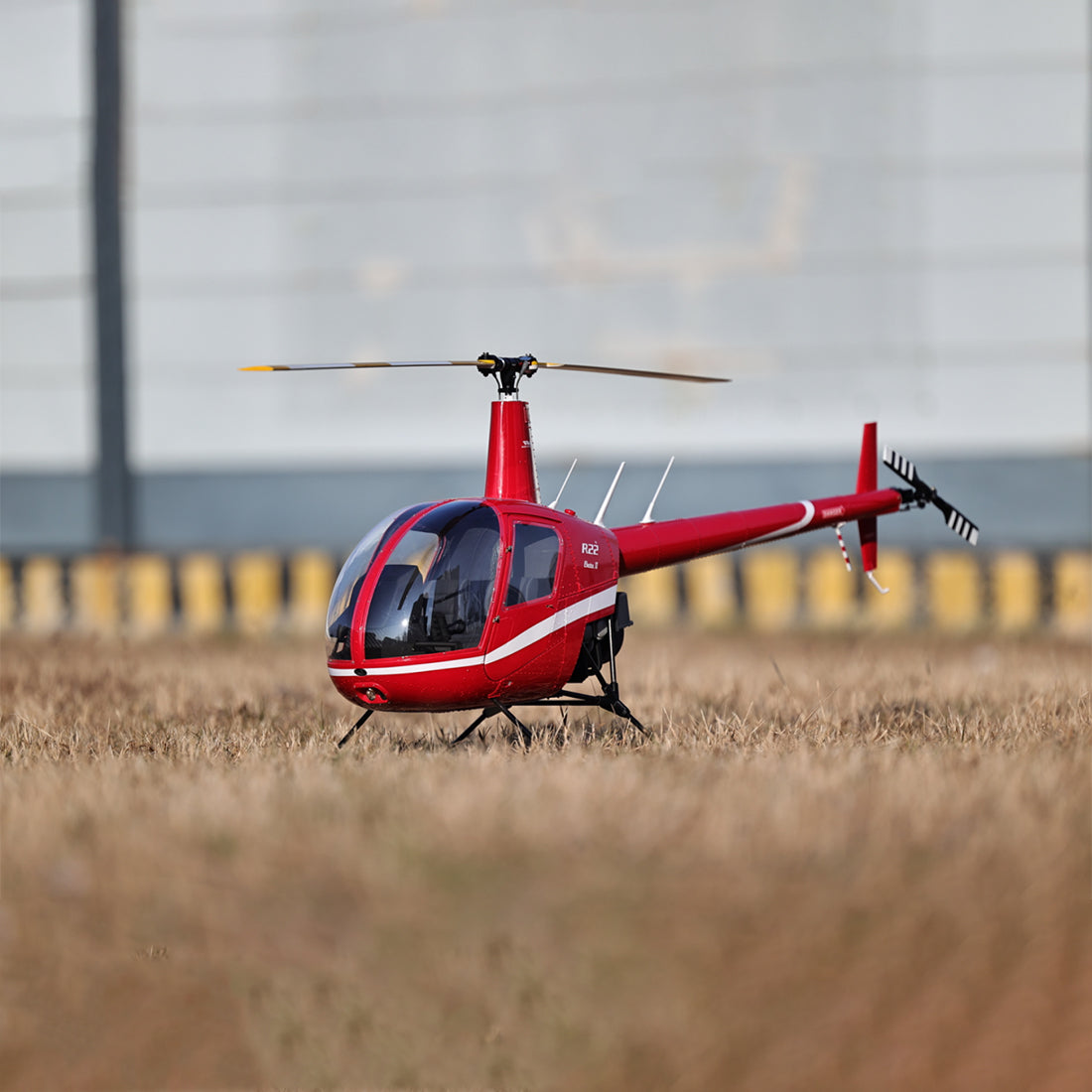RVE R22 Robinson 700-Class Super Large Scale GPS RC Helicopter with H2 Flight Controller - stirlingkit