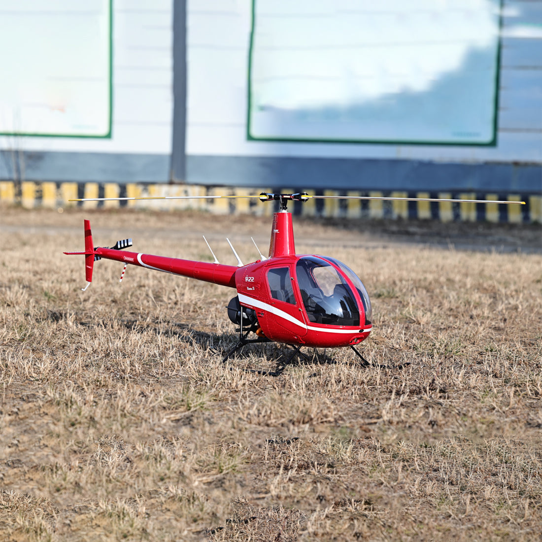 RVE R22 Robinson 700-Class Super Large Scale GPS RC Helicopter with H2 Flight Controller