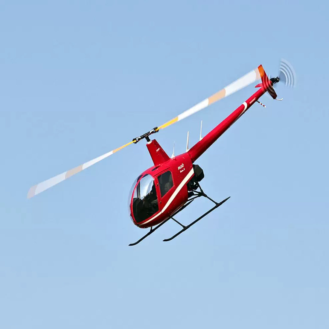 RVE R22 Robinson 700-Class Super Large Scale GPS RC Helicopter with H2 Flight Controller - stirlingkit