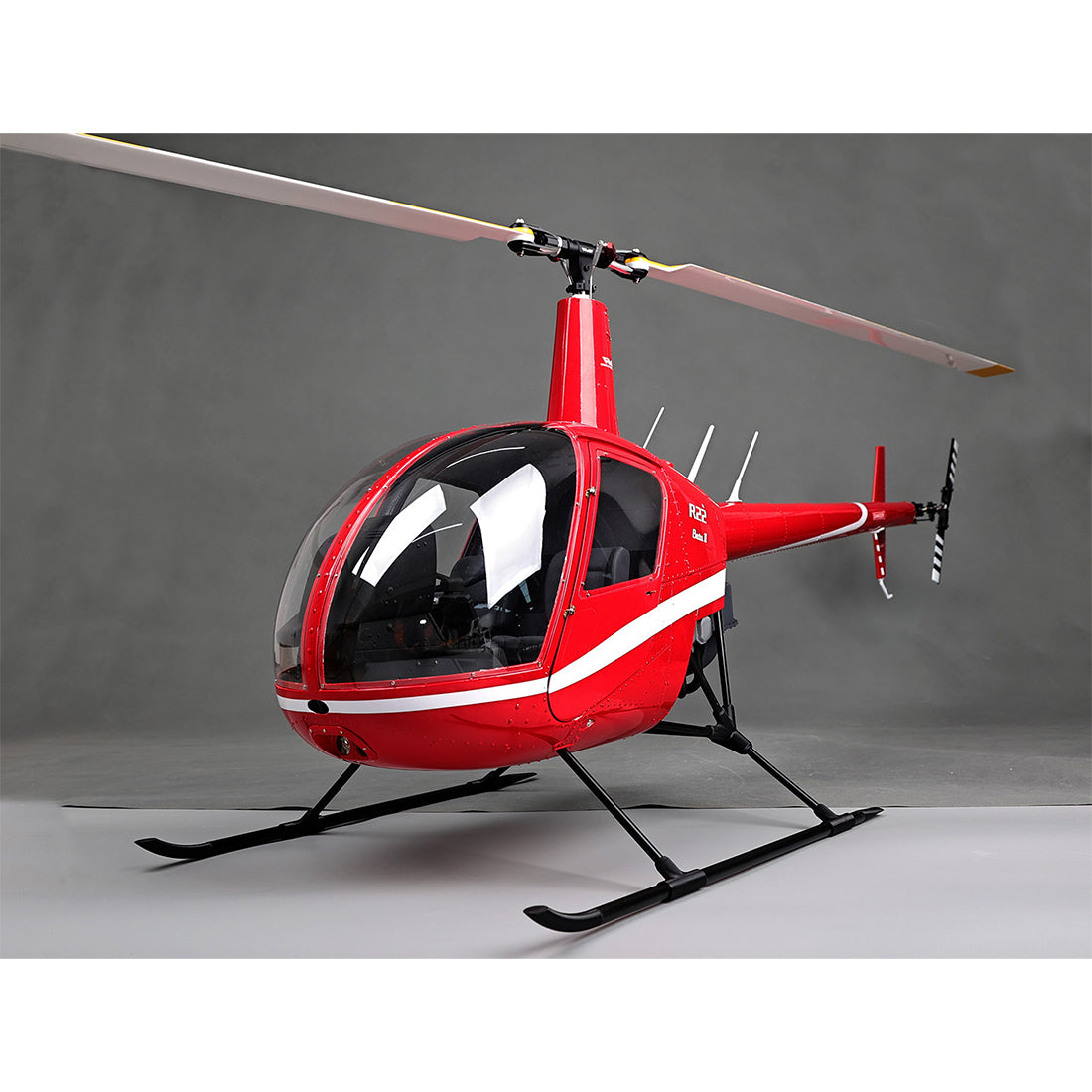 RVE R22 Robinson 700-Class Super Large Scale GPS RC Helicopter with H2 Flight Controller - stirlingkit