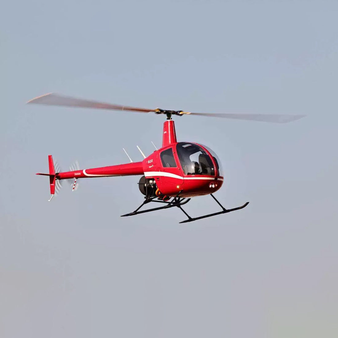RVE R22 Robinson 700-Class Super Large Scale GPS RC Helicopter with H2 Flight Controller - stirlingkit