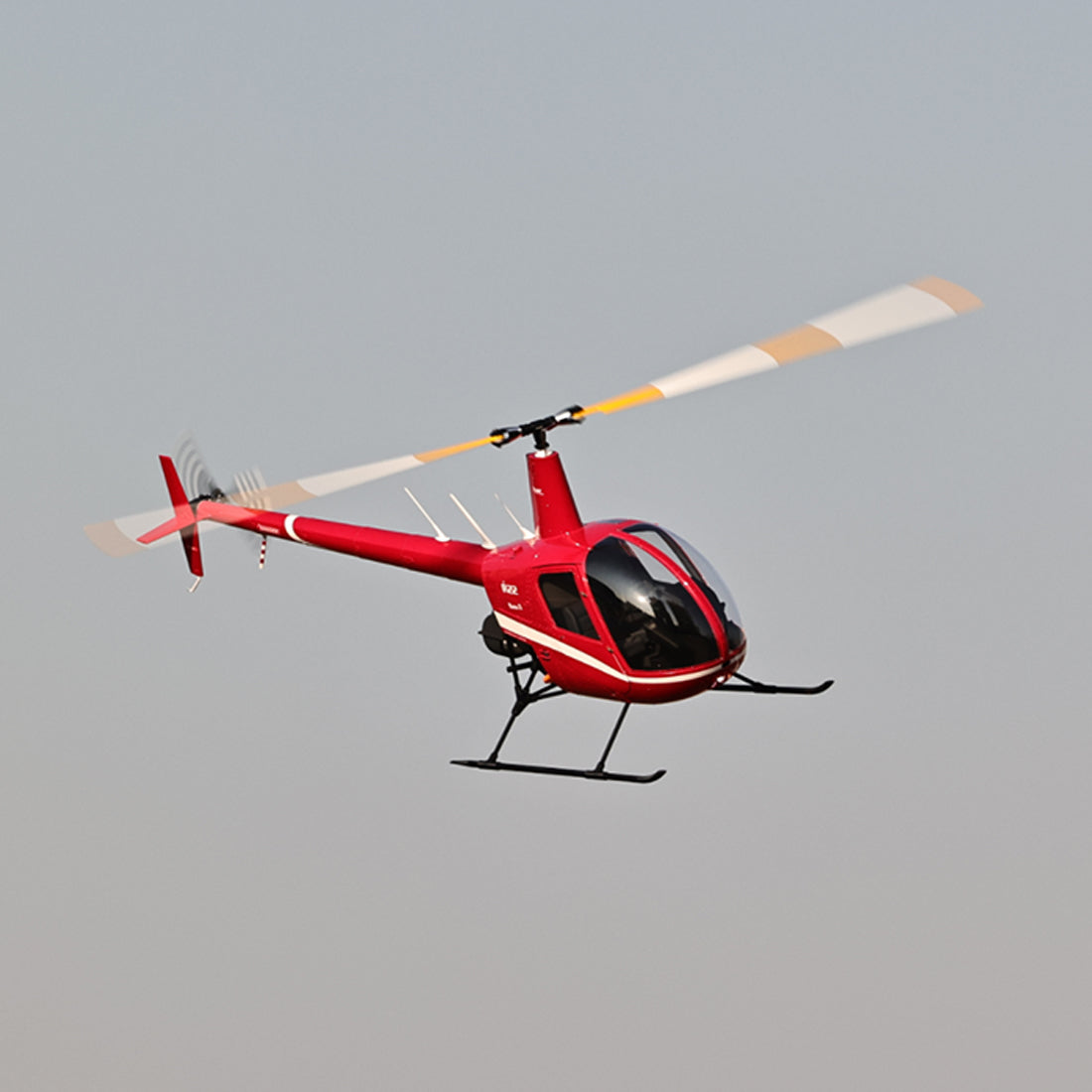 RVE R22 Robinson 700-Class Super Large Scale GPS RC Helicopter with H2 Flight Controller