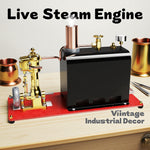 RW-BL1K DIY Live Steam Engine Boiler Model Kits Build Your Own Working Steam Engine Full Sets