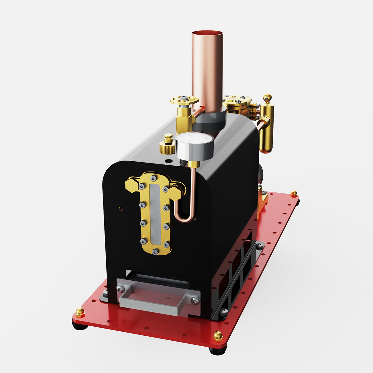 RW-BL1K DIY Live Steam Engine Boiler Model Kits Build Your Own Working Steam Engine Full Sets