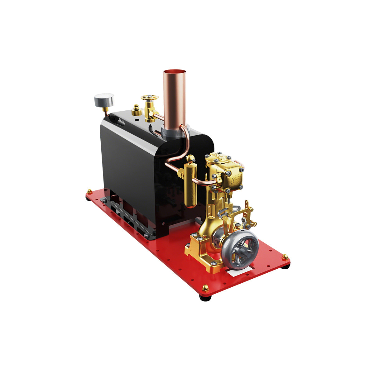 RW-BL1K DIY Live Steam Engine Boiler Model Kits Build Your Own Working Steam Engine Full Sets