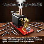 RW-BL1K DIY Live Steam Engine Boiler Model Kits Build Your Own Working Steam Engine Full Sets