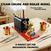 RW-BL1K DIY Live Steam Engine Boiler Model Kits Build Your Own Working Steam Engine Full Sets