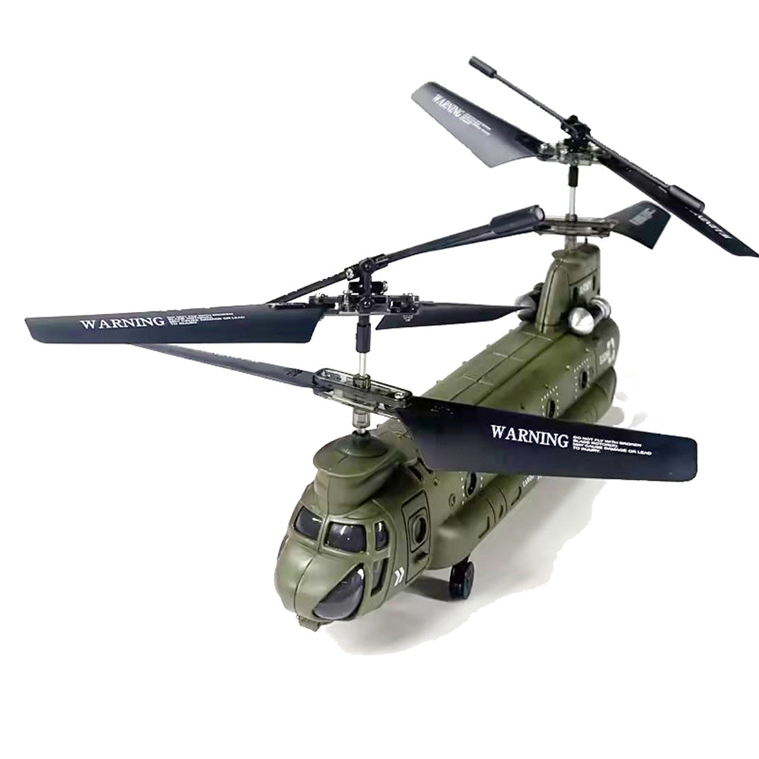S026H Dual-Rotor Transport Aircraft 2.4G RC 3CH Tandem Rotor Military RC Helicopter Model RTF - stirlingkit