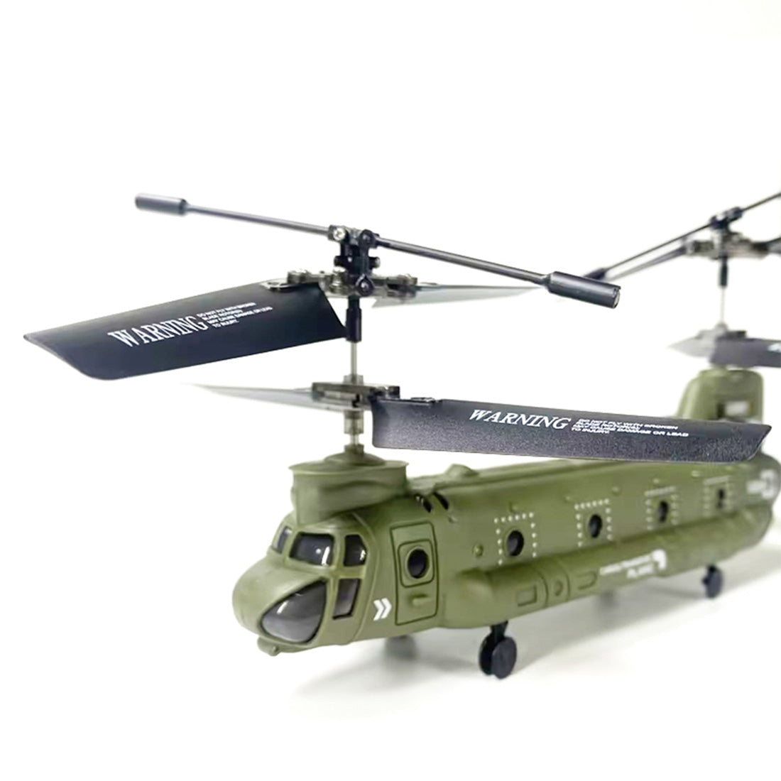 S026H Dual-Rotor Transport Aircraft 2.4G RC 3CH Tandem Rotor Military RC Helicopter Model RTF - stirlingkit