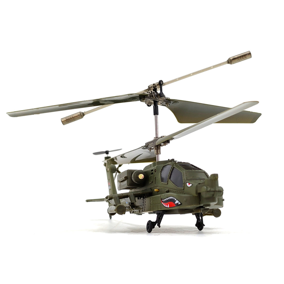 Mini Apache S109H Mini 2.4G RC 3CH Apache RC Helicopter for Kids Dual-Prop Gyro ...