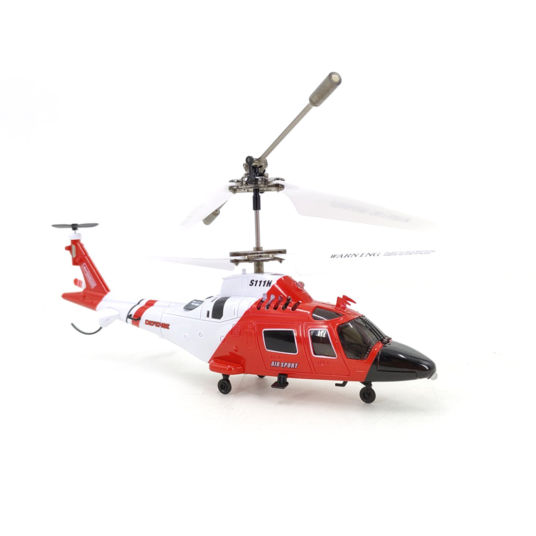 S111H 2.4G RC Airplane 3CH Dual-Prop Gyro Stabilized RC Helicopter Aircraft Model with Bright Night Navigation Lights - RTF Version - stirlingkit