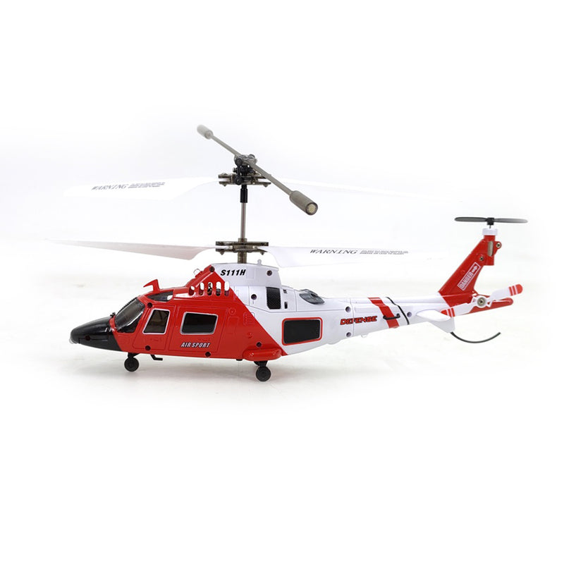 S111H 2.4G RC Airplane 3CH Dual-Prop Gyro Stabilized RC Helicopter Aircraft Model with Bright Night Navigation Lights - RTF Version - stirlingkit