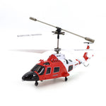 S111H 2.4G RC Airplane 3CH Dual-Prop Gyro Stabilized RC Helicopter Aircraft Model with Bright Night Navigation Lights - RTF Version - stirlingkit