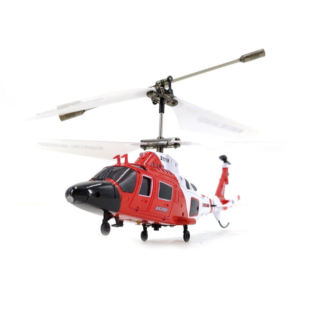 S111H 2.4G RC Airplane 3CH Dual-Prop Gyro Stabilized RC Helicopter Aircraft Model with Bright Night Navigation Lights - RTF Version - stirlingkit