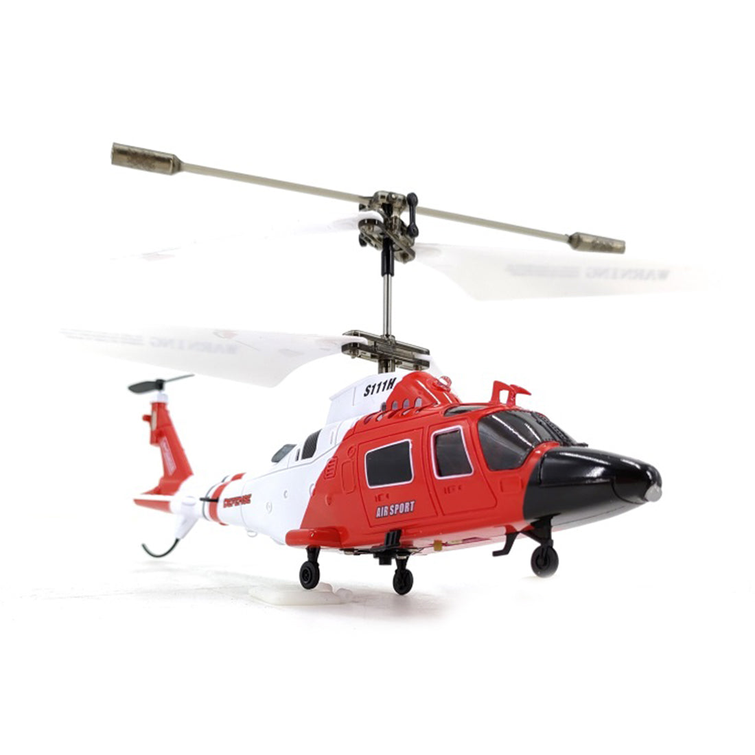 S111H 2.4G RC Airplane 3CH Dual-Prop Gyro Stabilized RC Helicopter Aircraft Model with Bright Night Navigation Lights - RTF Version - stirlingkit