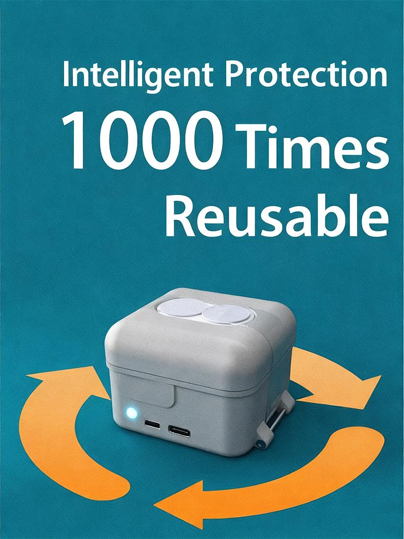 Safe-Cube Safety Parachute for Drone / RC Fixed Wing / UAVs / FPV - stirlingkit