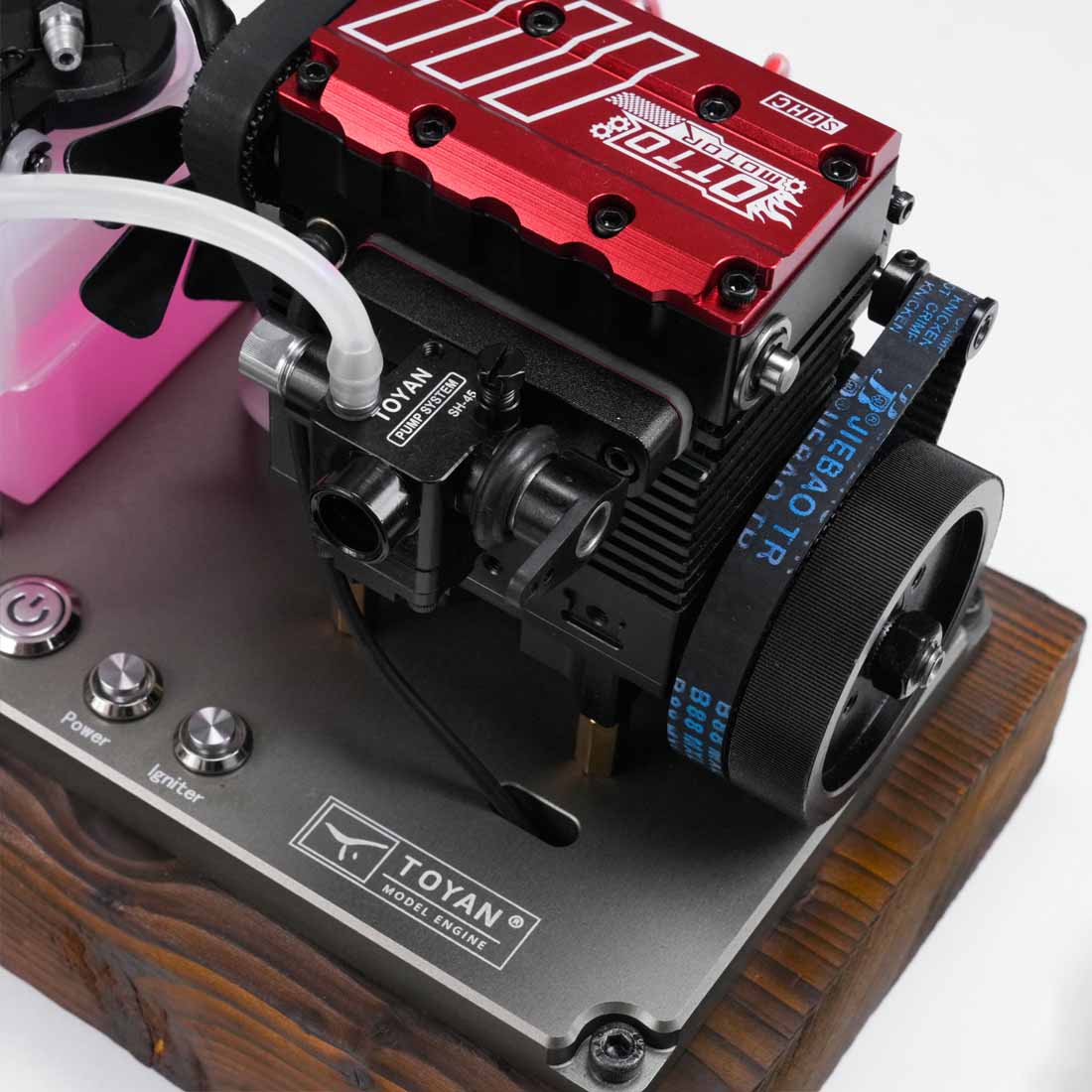 Upgrade One-key-start Base Set with Fuel Tank & Pipe for SEMTO ST-NF2 L2 Engine Model