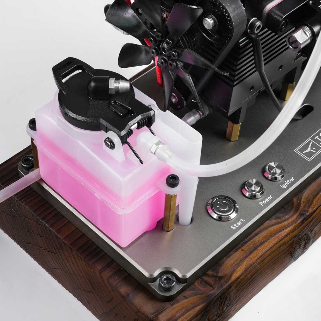 Upgrade One-key-start Base Set with Fuel Tank & Pipe for SEMTO ST-NF2 L2 Engine Model