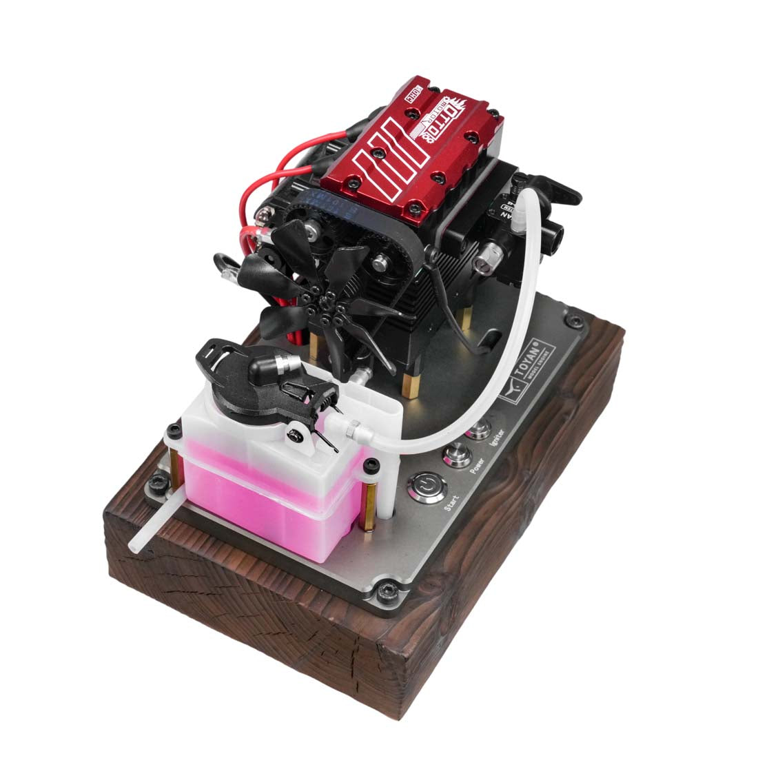 Upgrade One-key-start Base Set with Fuel Tank & Pipe for SEMTO ST-NF2 L2 Engine Model
