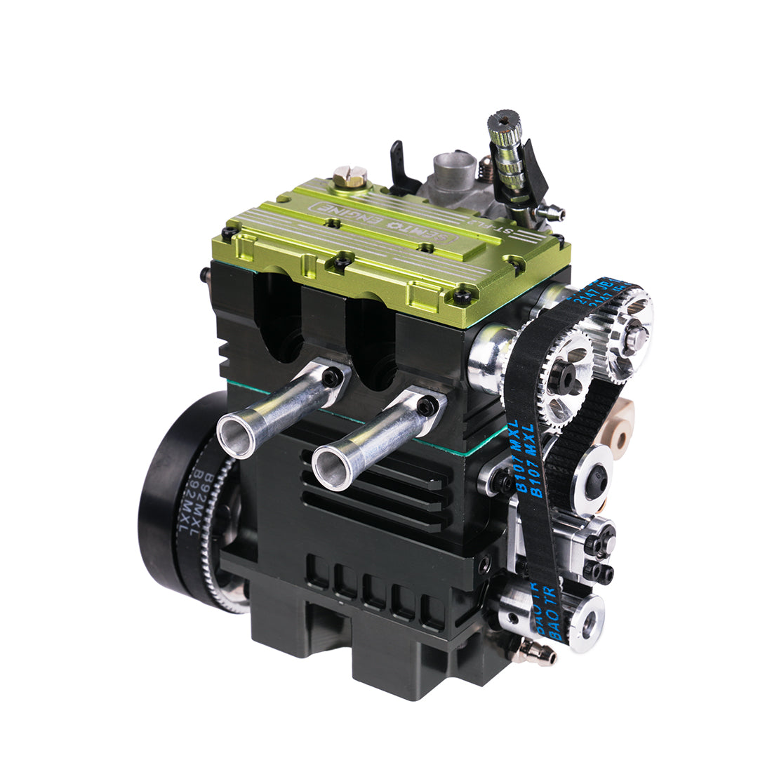 SEMTO ST-FL2 8.6cc 2 Cylinder Engine DIY Kits Nitro 4 Stroke Model Engine for Beginner