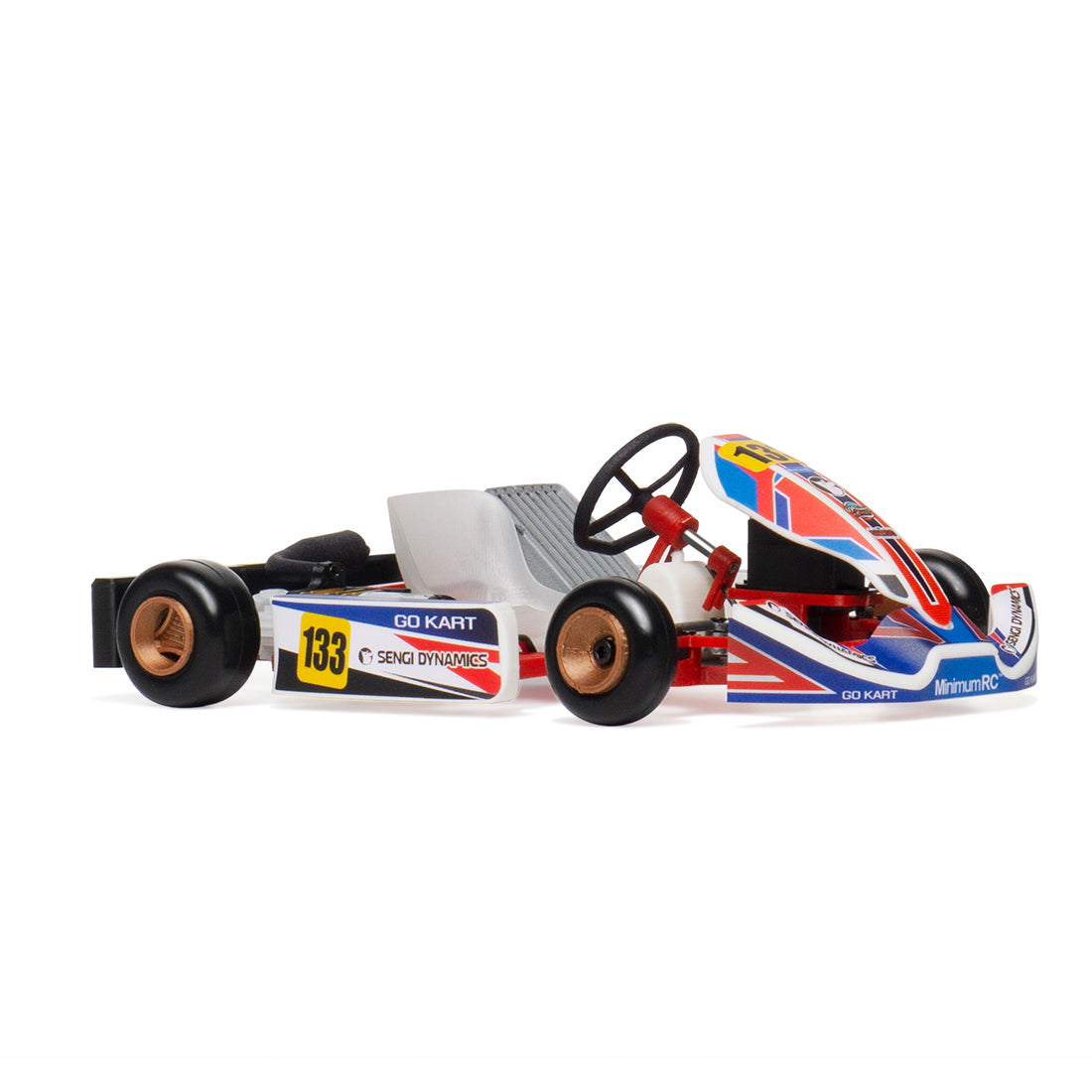 Sengi Kart-80 Mini RC Kart Build Your Own 1/32 Go-Kart Full Set