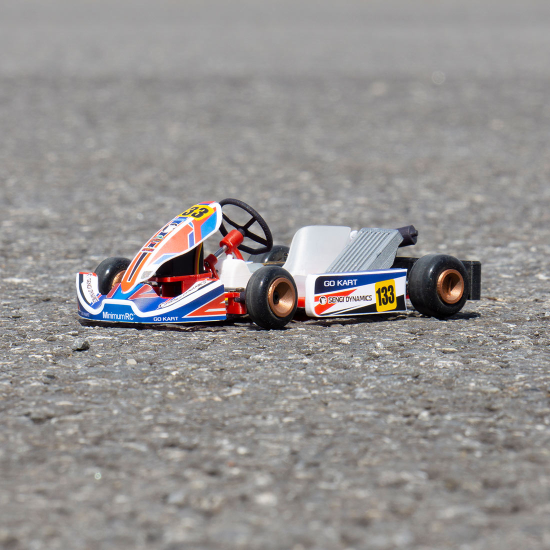 Sengi Kart-80 Mini RC Kart Build Your Own 1/32 Go-Kart Full Set - stirlingkit
