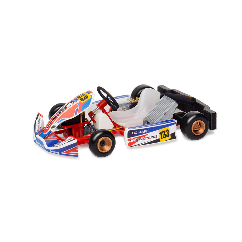 Sengi Kart-80 Mini RC Kart Build Your Own 1/32 Go-Kart Full Set - stirlingkit